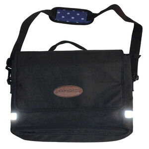Axiom Black Messenger Bag